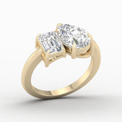 Toi-et-moi Diamond Ring